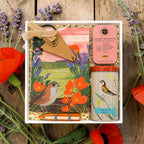 THE GELDERLAND GARDENERS' GIFT BOX- GARDENING GIFT BOX WITH GARDENING LOGBOOK, HAND CREAM BAR, GARDENER'S TWINE IN TIN, GARDENER'S SCISSORS AND PLANT LABELS AND PENCIL