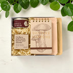 THE MUSTANG - SIGNATURE GIFT BOX WITH SCENTED CANDLE, NOTEPAD, SHOWER STEAMER AND FACE MASKS