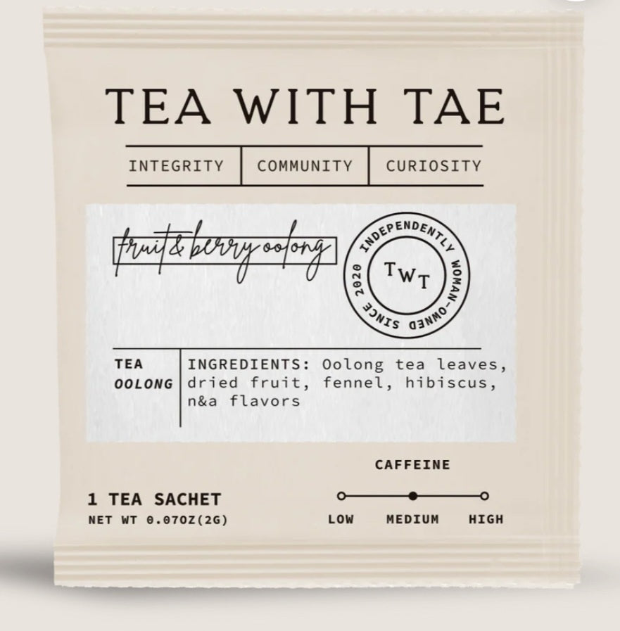 Tea_With_Tae_Fruit_and_Berry_Oolong.jpg: Tea with Tae Fruit and Berry Oolong tea included in the KENTUCKY SADDLER gift box