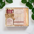 THE MUSTANG - SIGNATURE GIFT BOX WITH SCENTED CANDLE, NOTEPAD, SHOWER STEAMER AND FACE MASKS